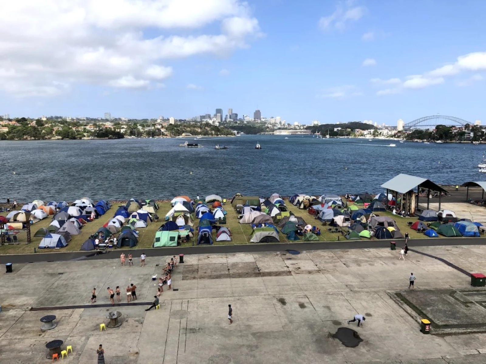 Cockatoo Island Waterfront Campground