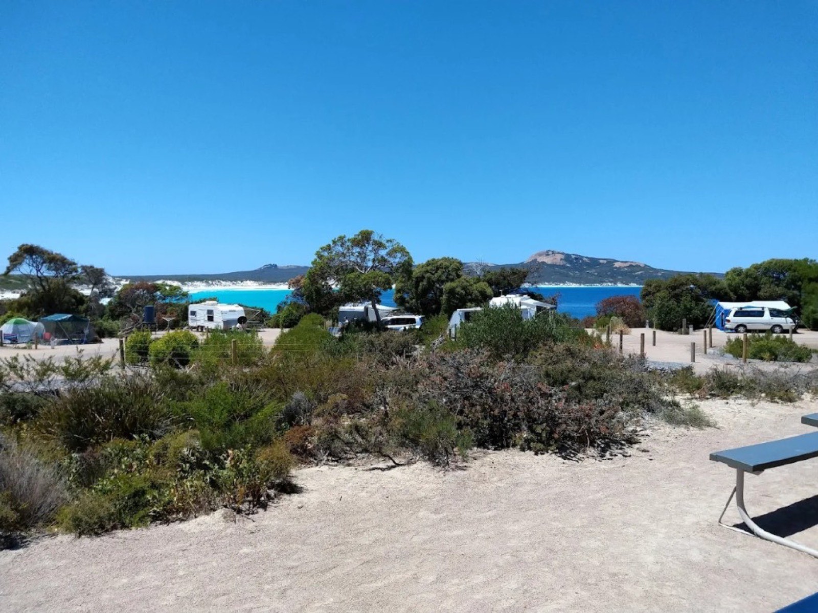 Lucky Bay campground