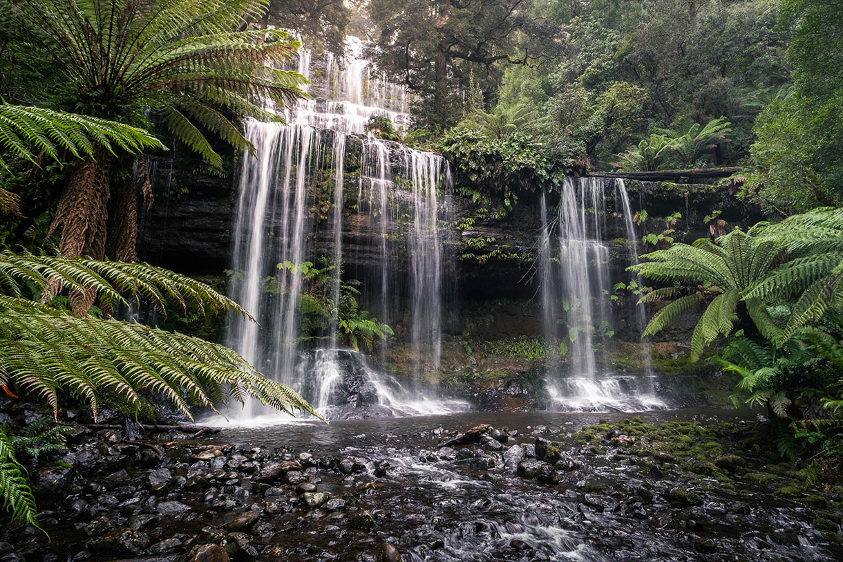 Russell Falls, National Park TAS, Australia
